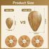 DECYOOL 6 Pack Mini Size Wasp Nest Decoy Hanging Fake Wasp Nest for Wasps Hornets Yellow Jackets...